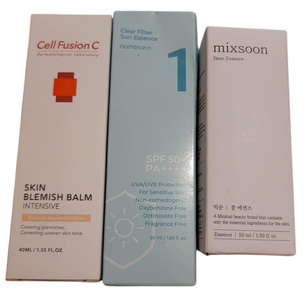 Cellfusion, 1 Numbuzin 1 Mixsoon , Kbeauty Bundle! All For 1 Price!